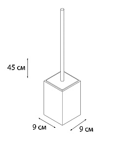 Ершик напольный FIXSEN SOLE FX-301-5 купить в интернет-магазине сантехники Sanbest