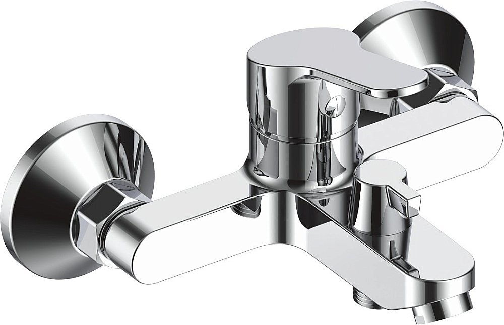 Смеситель для ванны Rush Sky SK5720-44 хром купить в интернет-магазине сантехники Sanbest