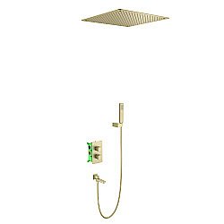 Душевая система Timo Petruma SX-5019/17SM золото матовое купить в интернет-магазине сантехники Sanbest