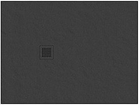 Душевой поддон Ravak SLATE PRO 100x80 XA03A433010 черный купить в интернет-магазине Sanbest