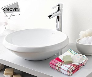 Раковина CREAVIT MN045.00000 белая купить в интернет-магазине Sanbest