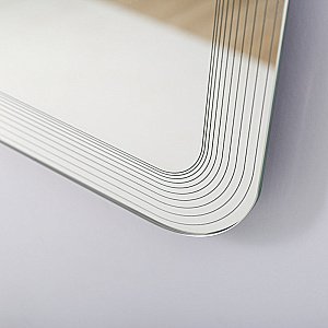 Зеркало с LED подстветкой Cezares DUET CZR-SPC-LED-TCH 70x80 в ванную от интернет-магазине сантехники Sanbest