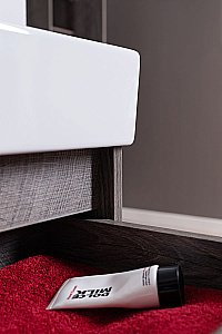 Тумба с раковиной Aquanet Nova Lite 242273 75 дуб рошелье для ванной в интернет-магазине Sanbest