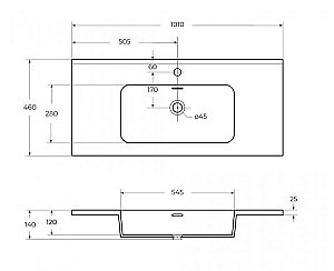 Тумба с раковиной Cezares TIFFANY 100 Verde opaco для ванной в интернет-магазине Sanbest