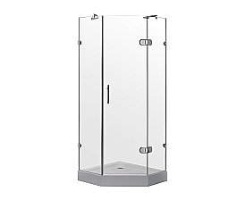 Душевой уголок TIMO BY-839 90x90 прозрачное стекло купить в интернет-магазине Sanbest