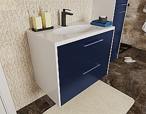 Тумба с раковиной Эстет Vegas 90 белая для ванной в интернет-магазине Sanbest