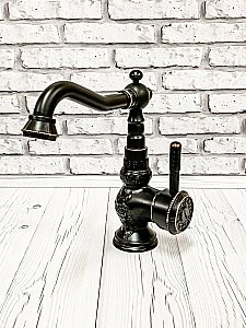 Смеситель для раковины Milacio Pekin MC.501.BBR черная бронза купить в интернет-магазине сантехники Sanbest