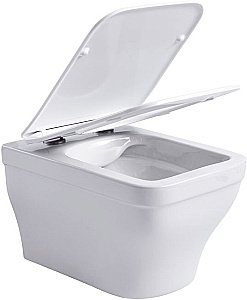 Унитаз подвесной Aquanet Elegant Rimless Elegant W LX-1163 Soft Close с крышкой микролифт, безободковый купить в интернет-магазине Sanbest