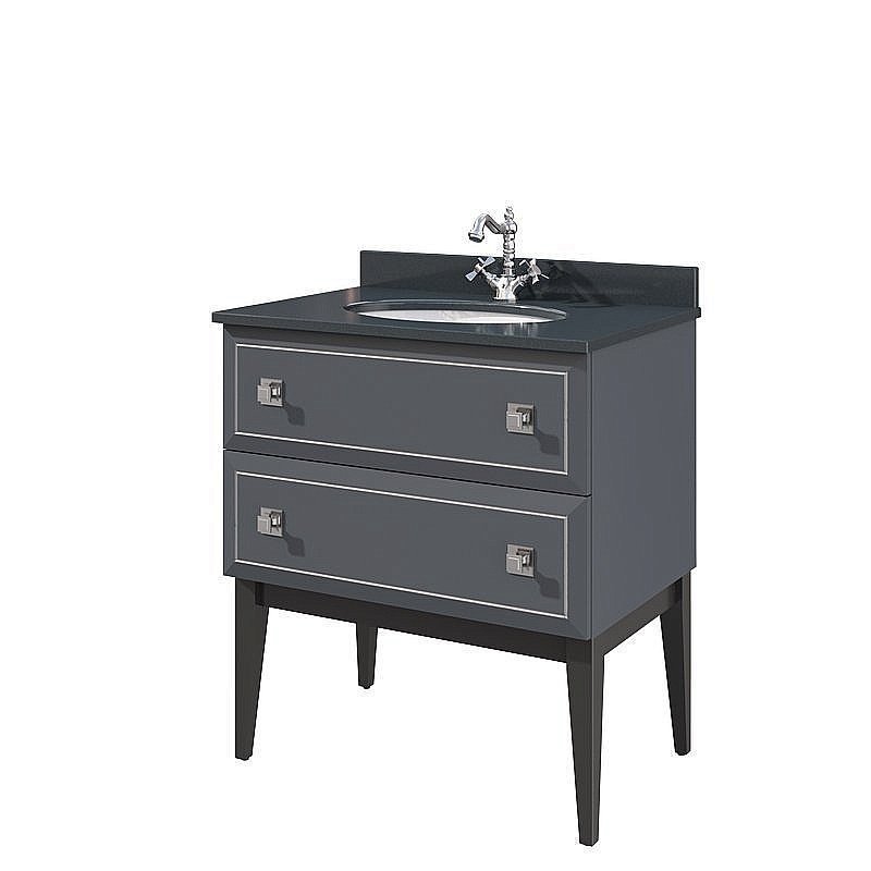 Тумба с раковиной Caprigo Metropol 80 13712.37 для ванной в интернет-магазине Sanbest