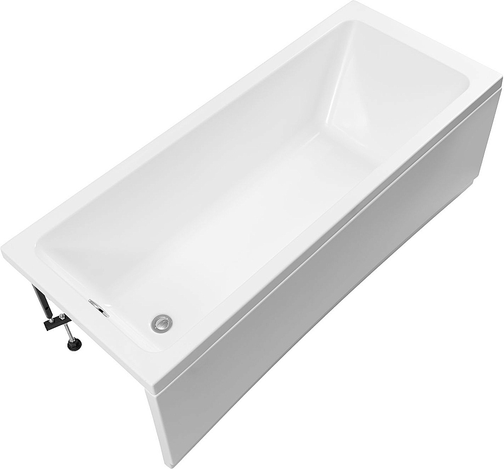 Ванна акриловая Aquanet Agata 369596 170х75 белая с каркасом купить в интернет-магазине Sanbest