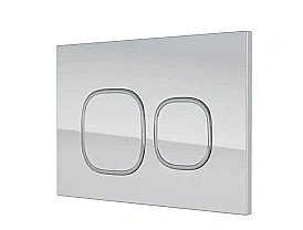 Кнопка для инсталляции OWL 1975 Glas Knapp08GW белая купить в интернет-магазине сантехники Sanbest