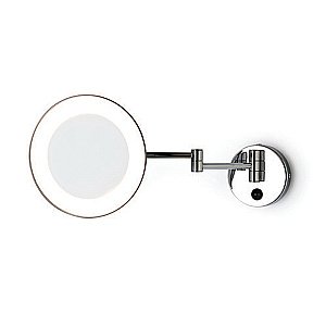 Зеркало косметическое Bertocci Specchi 188 6215 0000 хром купить в интернет-магазине сантехники Sanbest