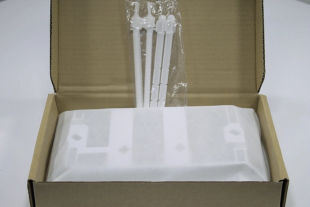 Кнопка для инсталляции CeruttiSpa 8960 белая глянцевая купить в интернет-магазине сантехники Sanbest