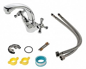 Смеситель для раковины Orange Classic M71-011cr хром купить в интернет-магазине сантехники Sanbest