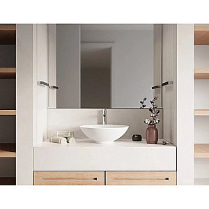 Раковина накладная WhiteCross JADE 40,5 0703.040040.200 белая матовая купить в интернет-магазине Sanbest