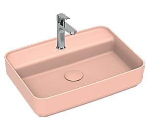 Раковина ISVEA Infinity 55 10NF66055SV-2S лососевый матовый купить в интернет-магазине Sanbest