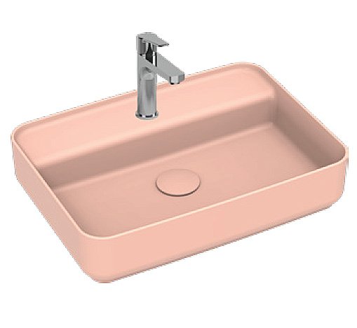 Раковина ISVEA Infinity 55 10NF66055SV-2S лососевый матовый купить в интернет-магазине Sanbest