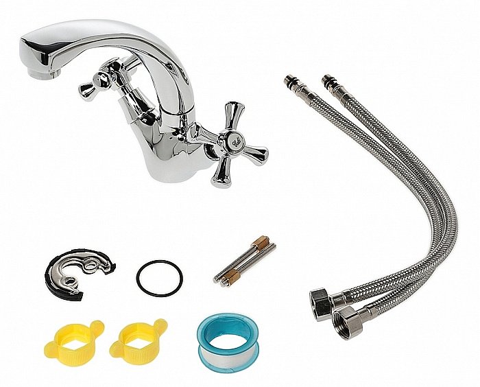 Смеситель для раковины Orange Classic M71-011cr хром купить в интернет-магазине сантехники Sanbest