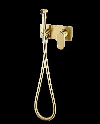 Гигенический душ Boheme Spectre 457-MG золото матовое купить в интернет-магазине сантехники Sanbest