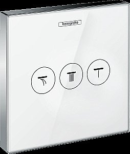 Смеситель для душа Hansgrohe ShowerSelect Glass 15736400 купить в интернет-магазине сантехники Sanbest