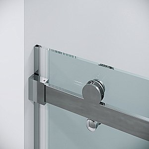 Душевая дверь Grossman Classic 130 100.K33.04.130.10.00 стекло прозрачное/профиль хром купить в интернет-магазине Sanbest