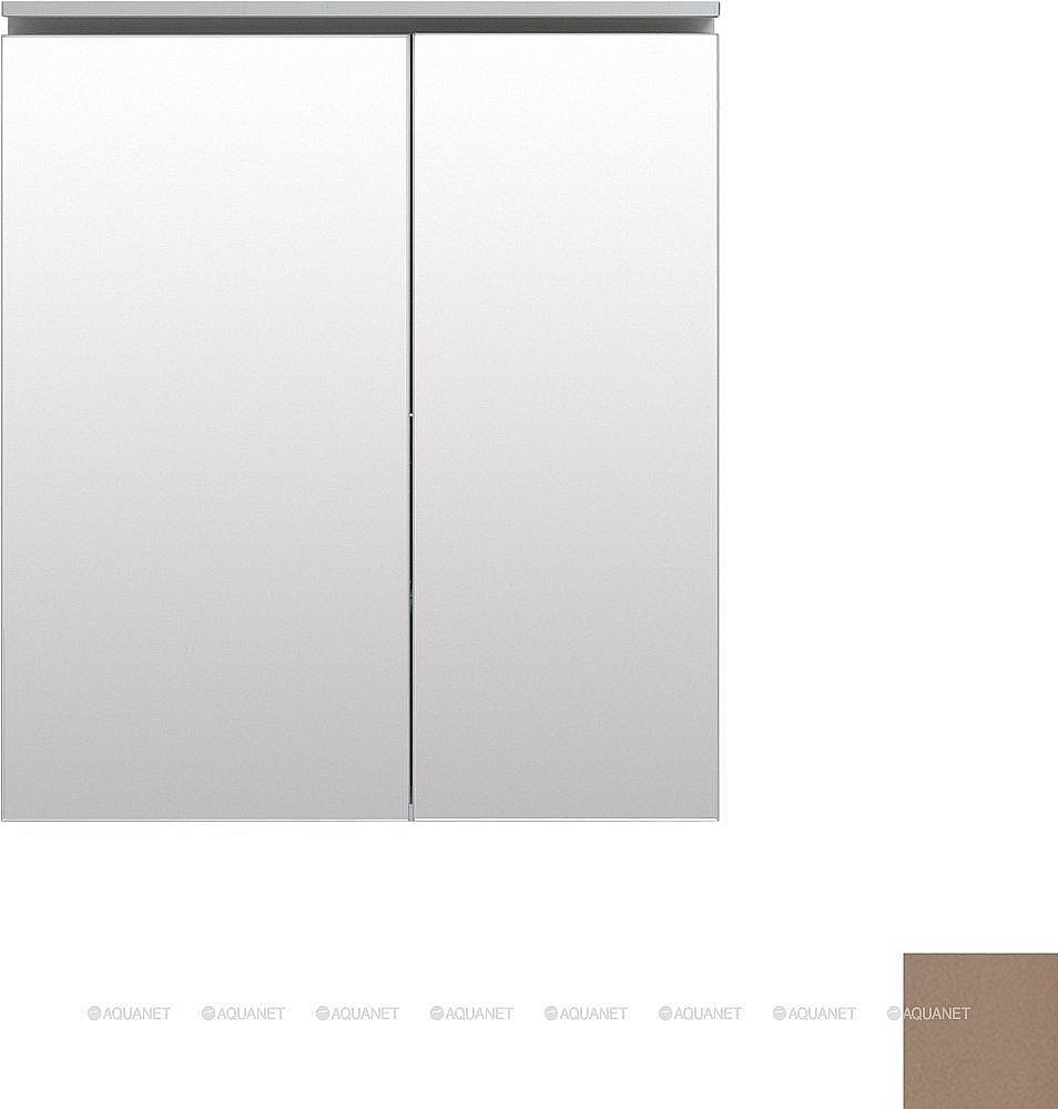 Зеркальный шкаф De Aqua Алюминиум 261765 70 медь купить в интернет-магазине сантехники Sanbest