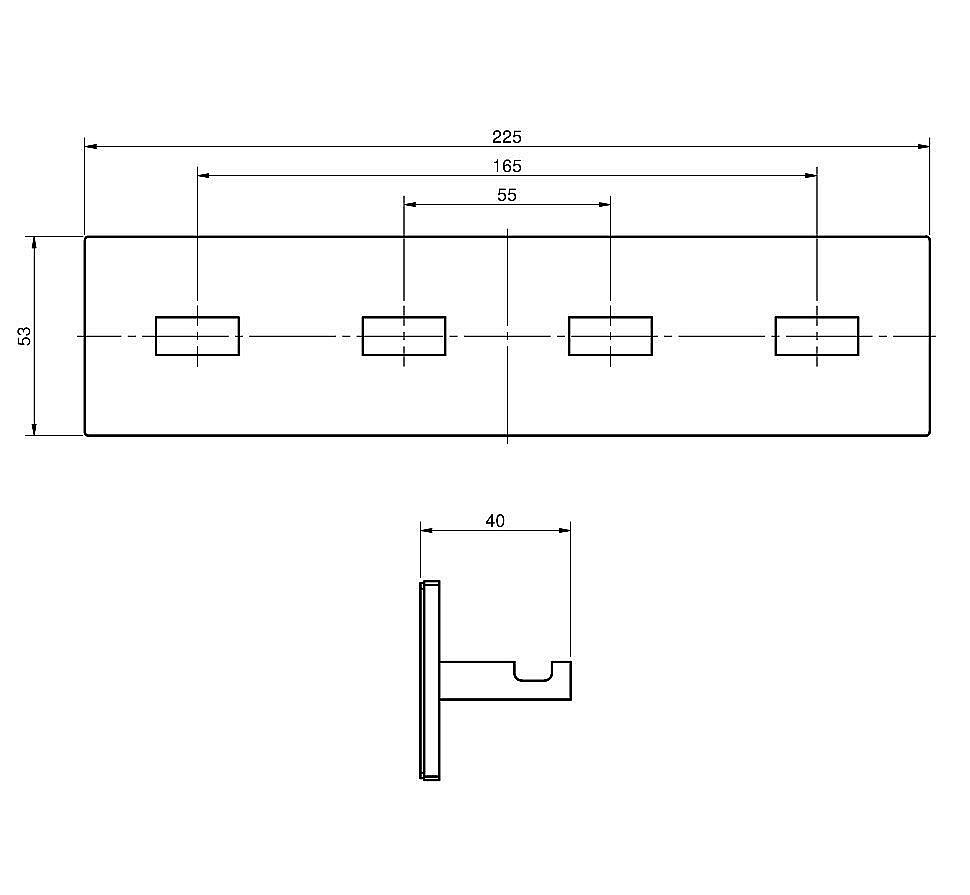 Крючок Langberger Molveno 71134 купить в интернет-магазине сантехники Sanbest