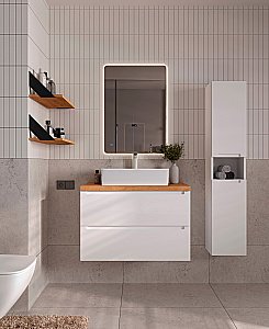 Раковина Oliveeka Bowl 56 9690A белая купить в интернет-магазине Sanbest