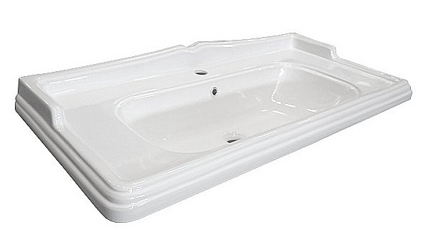 Раковина CeramaLux N 101,5 3310 белая купить в интернет-магазине Sanbest