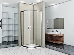 Душевой уголок Good door INFINITY R 120x120 прозрачный купить в интернет-магазине Sanbest