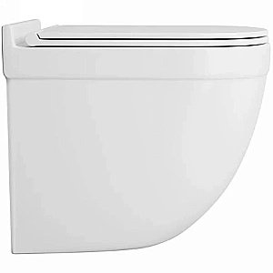 Унитаз с инсталляцией OWL 1975 Eld Cirkel-H OWLINSTTI.TOWLT190101 безободковый, с крышкой микролифт, с кнопкой Titan хром купить в интернет-магазине Sanbest