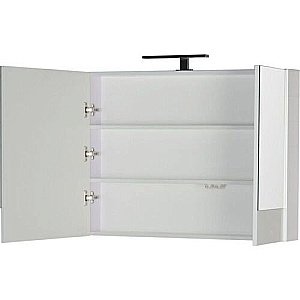 Зеркальный шкаф Aquanet Нота 90 белый купить в интернет-магазине сантехники Sanbest