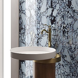 Смеситель для раковины PAINI Duomo 88F3211LLSSR бронза купить в интернет-магазине сантехники Sanbest