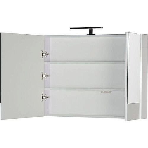 Зеркальный шкаф Aquanet Нота 90 белый купить в интернет-магазине сантехники Sanbest