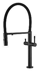 Смеситель для кухни Boheme Uno 115-B черный матовый купить в интернет-магазине сантехники Sanbest