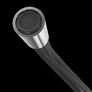 Смеситель для кухни Elghansa 56F5511 хром/черный купить в интернет-магазине сантехники Sanbest