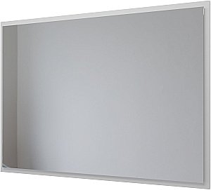 Зеркало Allen Brau Activity 100 1.340029.WM белое матовое в ванную от интернет-магазине сантехники Sanbest