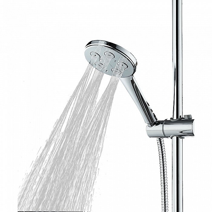 Душевая система Orange S11cr хром купить в интернет-магазине сантехники Sanbest