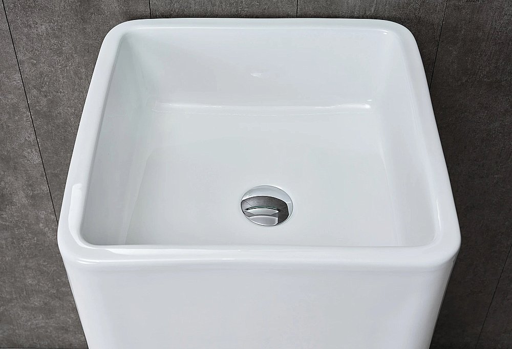 Раковина напольная Gid Autonomo 41 Nb149 81119 белая купить в интернет-магазине Sanbest