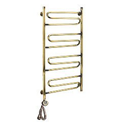 Полотенцесушитель электрический Domoterm Офелия П12 500x950 АБР EL бронза левый купить в интернет-магазине сантехники Sanbest