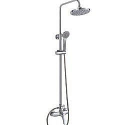 Душевая система Milardo Simp SIMSB1FM89 хром купить в интернет-магазине сантехники Sanbest