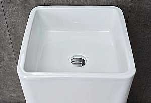 Раковина напольная Gid Autonomo 41 Nb149 81119 белая купить в интернет-магазине Sanbest