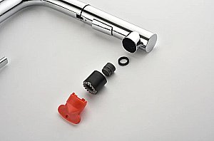 Смеситель для кухни Paulmark Neo Ne214419-CR хром купить в интернет-магазине сантехники Sanbest