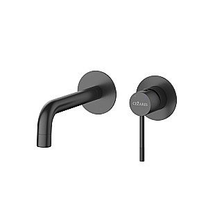 Смеситель для раковины Cezares RELAX-BLI2-1-NOP-W0 черный матовый купить в интернет-магазине сантехники Sanbest
