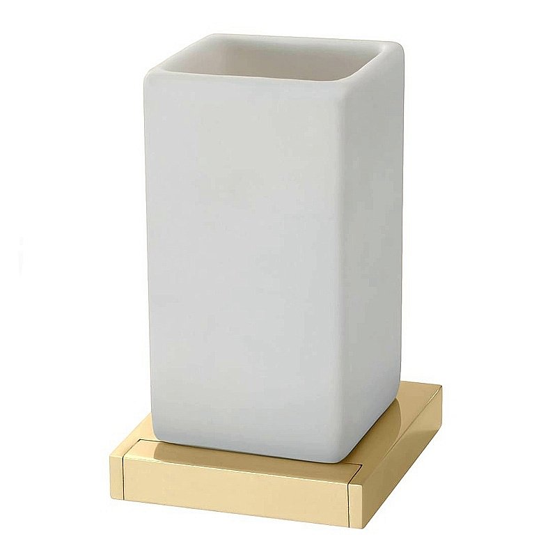 Стакан Webert Pegaso PE500301010 золото купить в интернет-магазине сантехники Sanbest