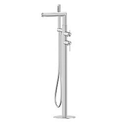 Смеситель для ванны Abber Perfekte 316 AF8A15BST сталь брашированная купить в интернет-магазине сантехники Sanbest