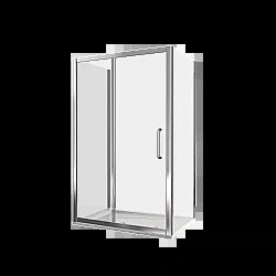 Душевой уголок Good Door Neo WTW+SP+SP 120х80 стекло прозрачное/профиль хром купить в интернет-магазине Sanbest