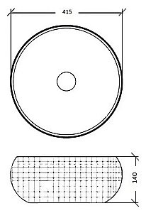 Раковина Armadi Art NeoArt Corian 41 819-DL бронза купить в интернет-магазине Sanbest