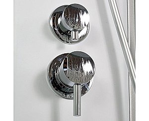 Душевая кабина DTO L780NGM 80х80 без крыши с гидромассажем купить в интернет-магазине Sanbest