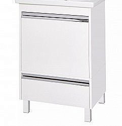 Тумба под раковину Акватон Капри 60 белая купить в интернет-магазине сантехники Sanbest